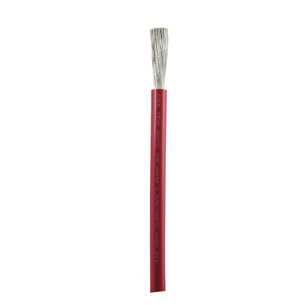Red 4/0 AWG Battery Cable - Sold By The Foot